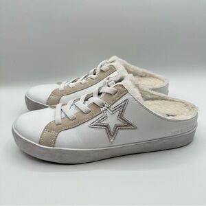 Skechers Street LA Womens Diamond Starz Wear Ever Wedge Sneakers 7.5 White